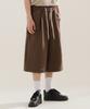 JEMUT Flash Summer Knee-Length Bermuda Shorts Cedar Brown Kjsp2618