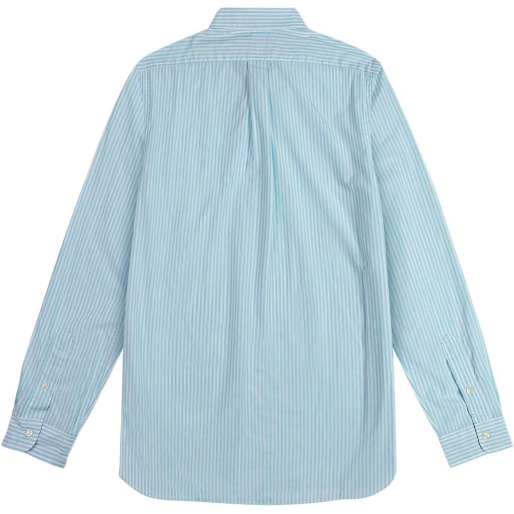 Polo Ralph Lauren Striped Polo Pony Logo Embroidered Cotton Long Sleeve Shirt Men shirts MNPOWOV16810498-B28