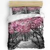 Chinese Style Plum Blossom Magpie Carp Duvet Cover with Pillow Case Custom 3pcs Bedding Set Quilt Cover Double Bed Home Textile