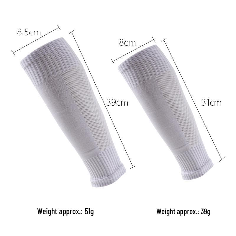 Unisex Professional Football Shin Guard Compression Socks for Kids