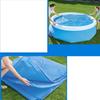 6/8FT Pool Solar Cover Thermal Swimming Pool Cover Weatherproof Heavy Duty Thermal Blanket Portable Swimming Pond Accessories
