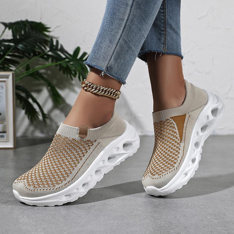 TUTUINANLE Women's Spring Casual Sneakers: Stylish Mesh Design, Chunky Sole, Lightweight and Comfortable Casual Shoes