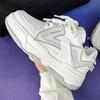 New Thick-soled Heightening Couple Bread Shoes Fashion Sports Shoes Guochao Hong Kong Style Niche Students Casual Running Shoes