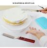 Snap-Lock Removable Bottom Cake Pan & 47-Piece Non-Stick Baking Set with Icing Nozzles