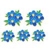Jewelry Accessory Blue Forget-Me-Not Pin Enamel Pin Delicate Flower Pin For Gift For Friend Gifts For Her Accessories