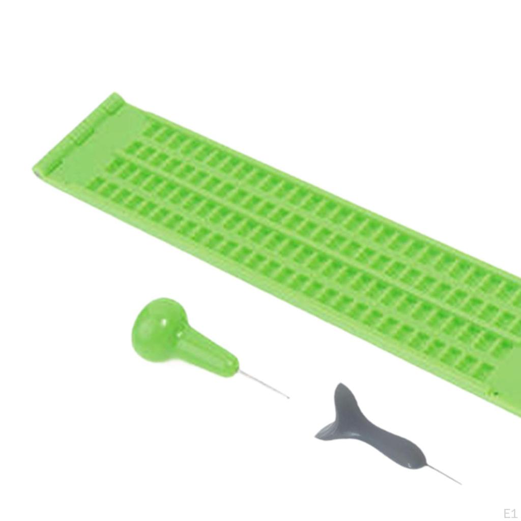 Braille Writing Board Fingerboard for Visually Impaired Education Supplies