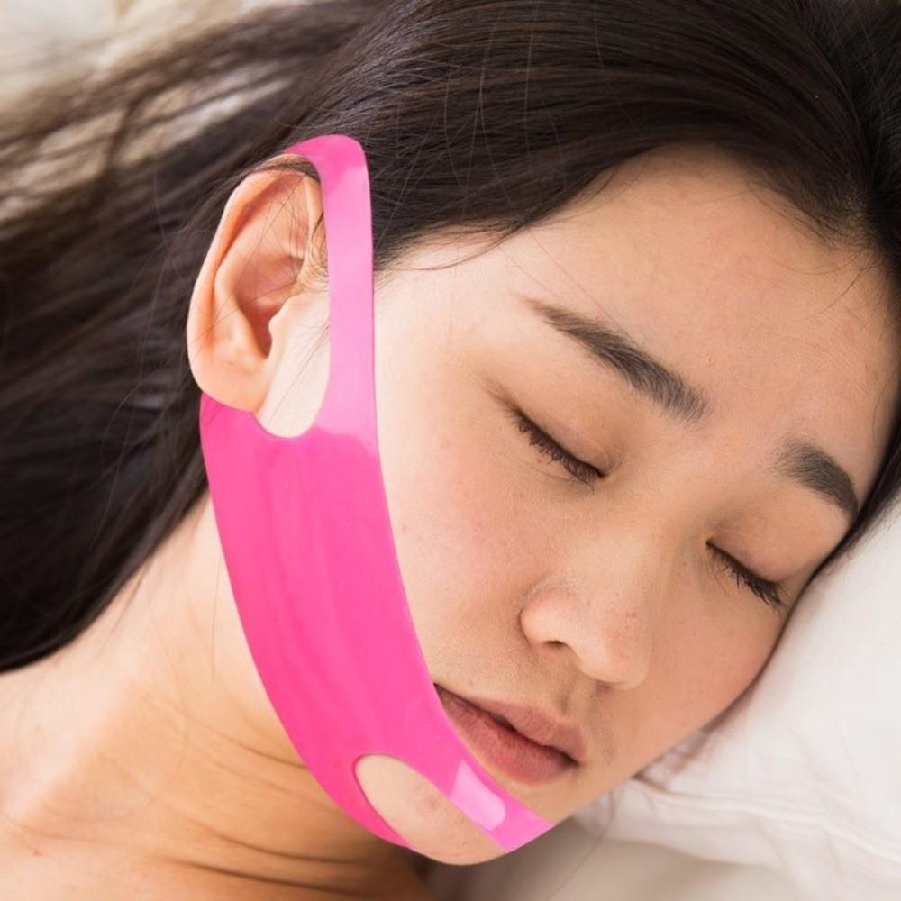 Lift Up Face Strap Belt Mask Silicone Face Slimming Strap Lift Oval Mask  Neck