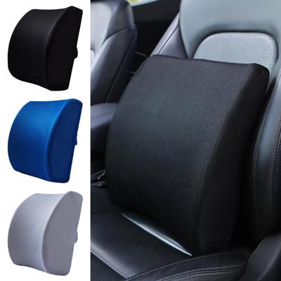 3 Color Soft Memory Foam Lumber Support Back Massager Pillow Back Massager Waist Cushion for Car Chair Home Office Relieve N1R6