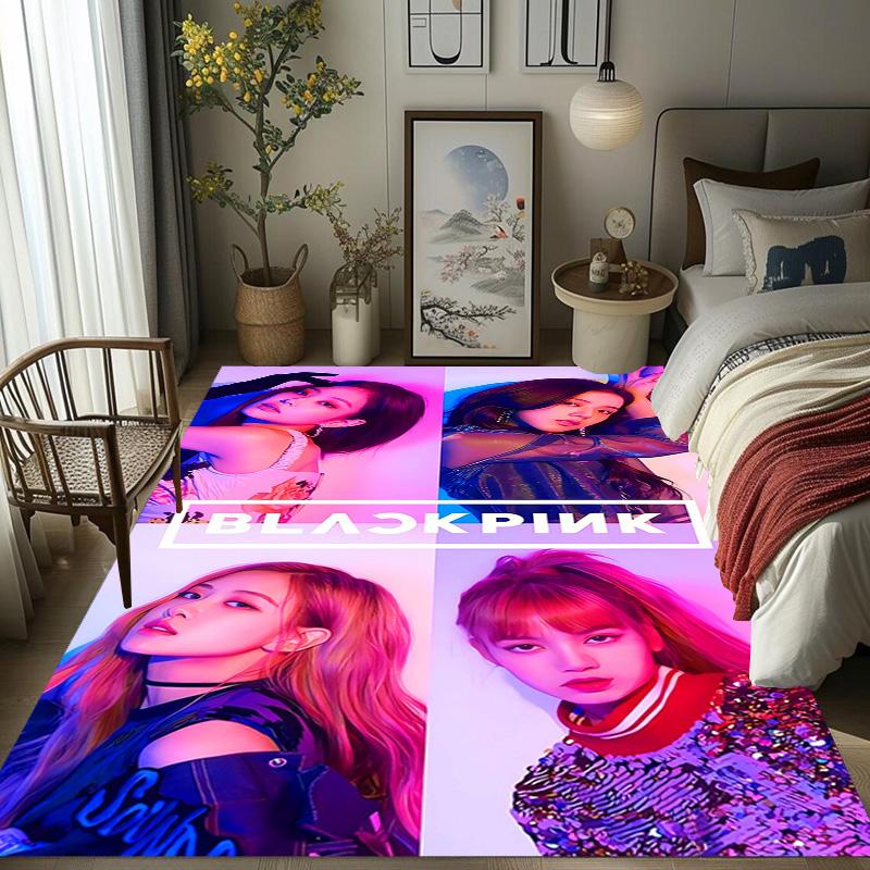 Blackpink: Global Icons Music Style carpet Doormat Suitable for all seasons Doormat Fashion Room