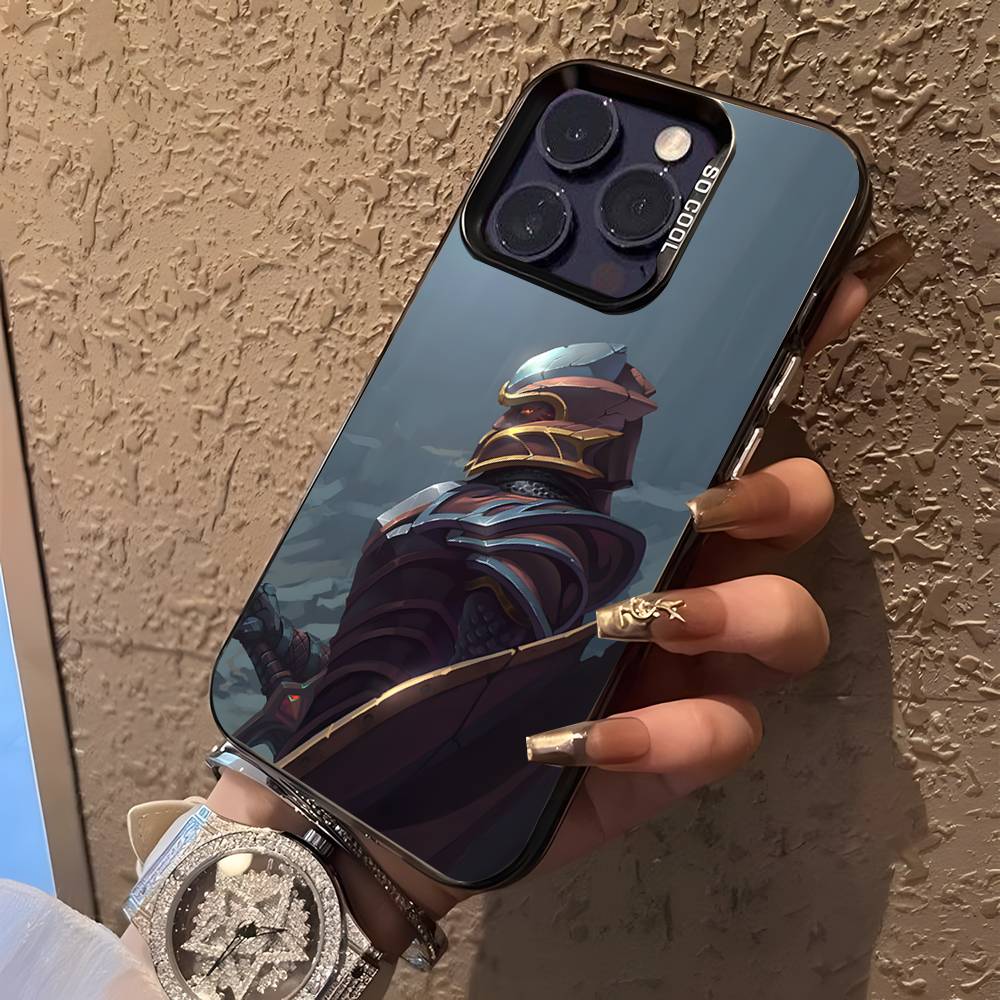 

D-Dota 2 Крутой Игровой Чехол Для Телефона Для iPhone 17,16,15,14,13,12,11,Pro,XS,Max,Plus,Mini,SE4,E Черный Матовый Ударопрочный Чехол iPhoneX