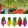 Yousheng Artificial Wisteria Vine Indoor Outdoor Wall Hanging Fake Silk Flower Garland Home Wedding Party Festival Simulated Floral Decoration