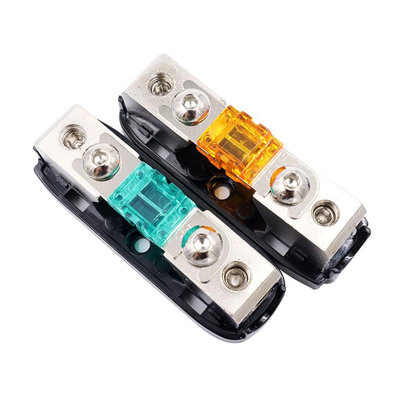 Car Audio Fuse Power Fuse Holder 30-150A Stereo Audio Single Way Agu Fuse Holder