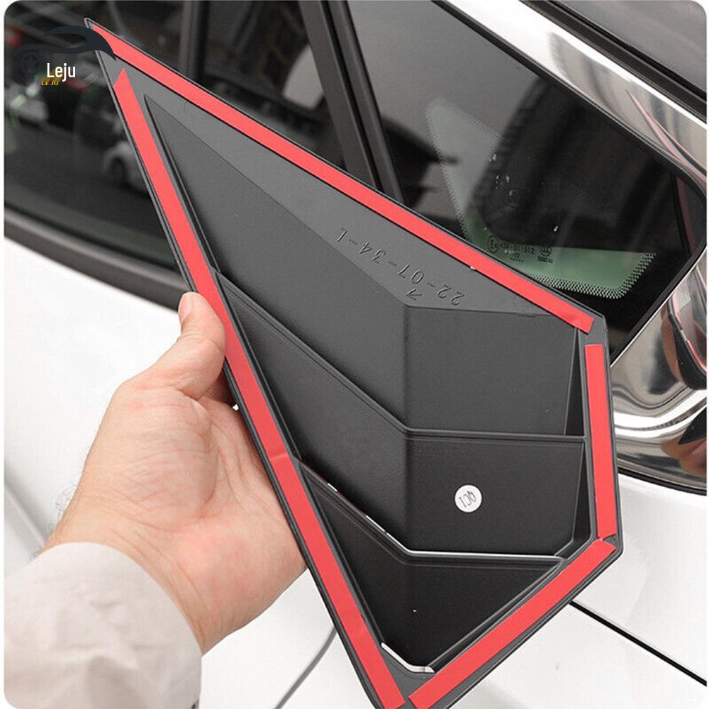 Modified Carbon Fiber Rear Triangle Window Louvers for 2022-2023 Ford Mondeo