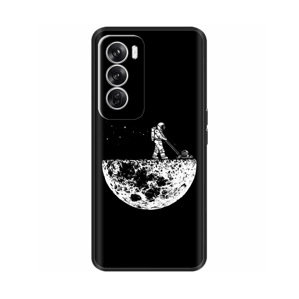 Luxury Painted Case For OPPO Reno 12 Pro Back Cover Silicone Phone Case For OPPO Reno 12 Reno12 Pro 5G Protective Shell Capas