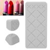 12 Slot Lipstick Holder   Silicone Makeup Cosmetic Display Stand for Nail Polish Eyebrow Pencil