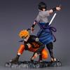 Naruto Figure MZ Naruto Sasuke Fetters Naruto Sasuke Anime Peripheral Tide Play Doll Statue Ornament Gift