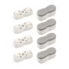 4Pcs Toilet Seat Risers Adjustable Height Bidet Pads with Strong Adhesion