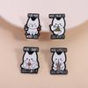 Ramen Wein Kaffee Katzen Emaille Anstecker Schnurr Mehr Sorge Weniger Anstecknadeln Revers Abzeichen Cartoon Tier Schmuck Geschenk für Kinder Freunde