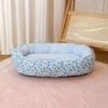 Deep Nap Dog Bed, Plush Sofa for Small Dogs, Donut Cuddler with Removable Cover, Warm Winter Cat Bed for Indoor Pets, Washable