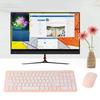 Wireless Mouse Keyboard Set Gaming for Notebook Computer 3‑Speed Receiver