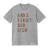 Funny Mom Life Leopard Print Spliced Color Letter Mama Mommy Bruh Casual Streetwear T Shirt Vintage Washed Slightly Fashion