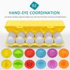 Children Colour Shape Matching Toy Eggs Set  Toddler Baby Puzzle Game Toy