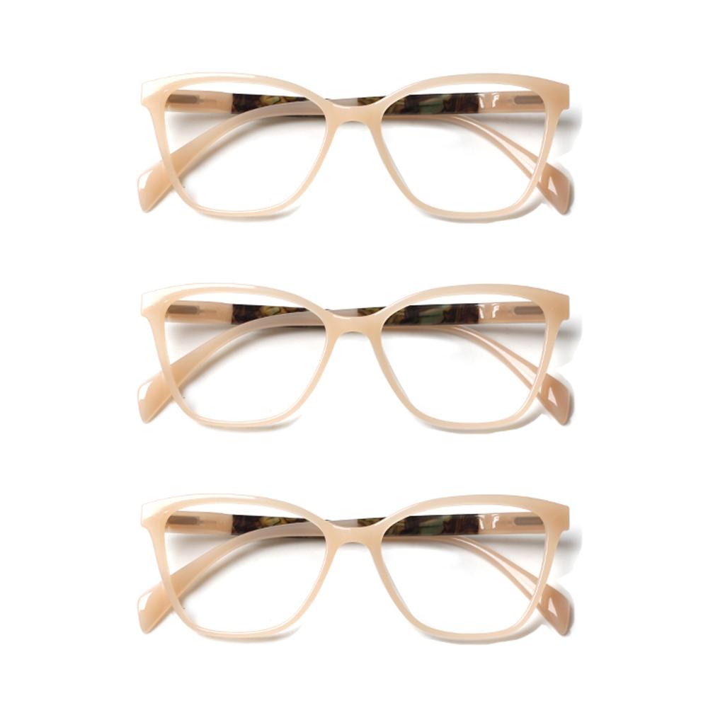 TUREZING Reading Glasses for Women Men HD Lenses Spring Hinge Lightweight Presbyopic Eyewear