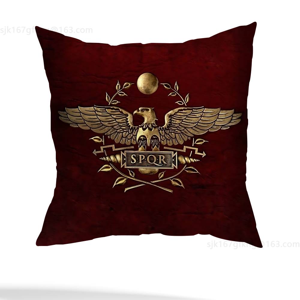 Ретро наволочка в стиле Римской империи, повседневный декор, подходит для украшения дома (исключая наполнитель) 12x12Inch