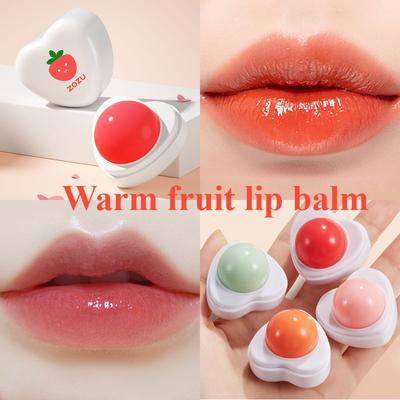 Balsamo per labbra aromatizzato alla frutta, balsamo per labbra idratante, idratante e nutriente, balsamo per labbra compatto e portatile Little Pudding