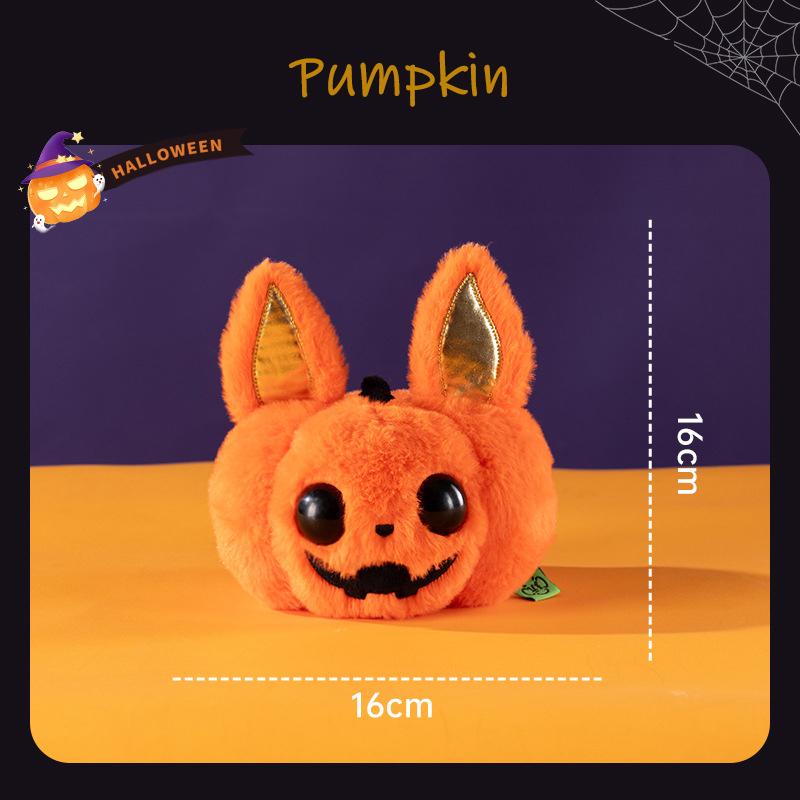 Hallowee Sound Plush Interactive Dog Toy Soft Durable Washable Holiday-themed Playful Puppy Chew Toys Juguete Automatico Perro