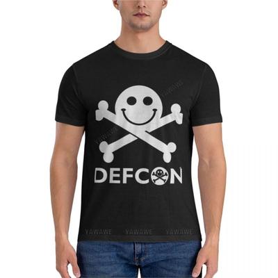 Brand T-shirt Mens Tops Defcon Graphic T-Shirt Kawaii Clothes Blouse Mens Short Sleeve T Shirts