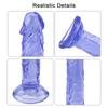 Soft Jelly Dildo RUNYU Realistic Fake Dick Penis Butt Plug Sex Toys for Woman Men Vagina Anal Massage