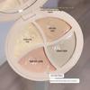 Four-Color Concealer Palette for Tattoos, Blemishes, Acne Scars, Contouring, and Dark Circles.