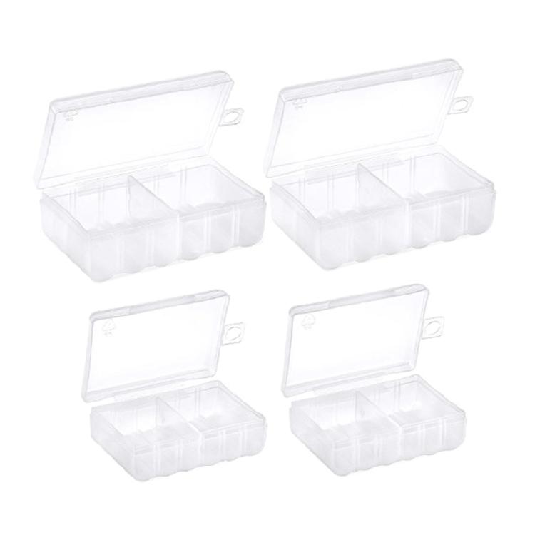 Lightweight Battery Holder Case for AA/AAA Battery Storage Box for Traveling