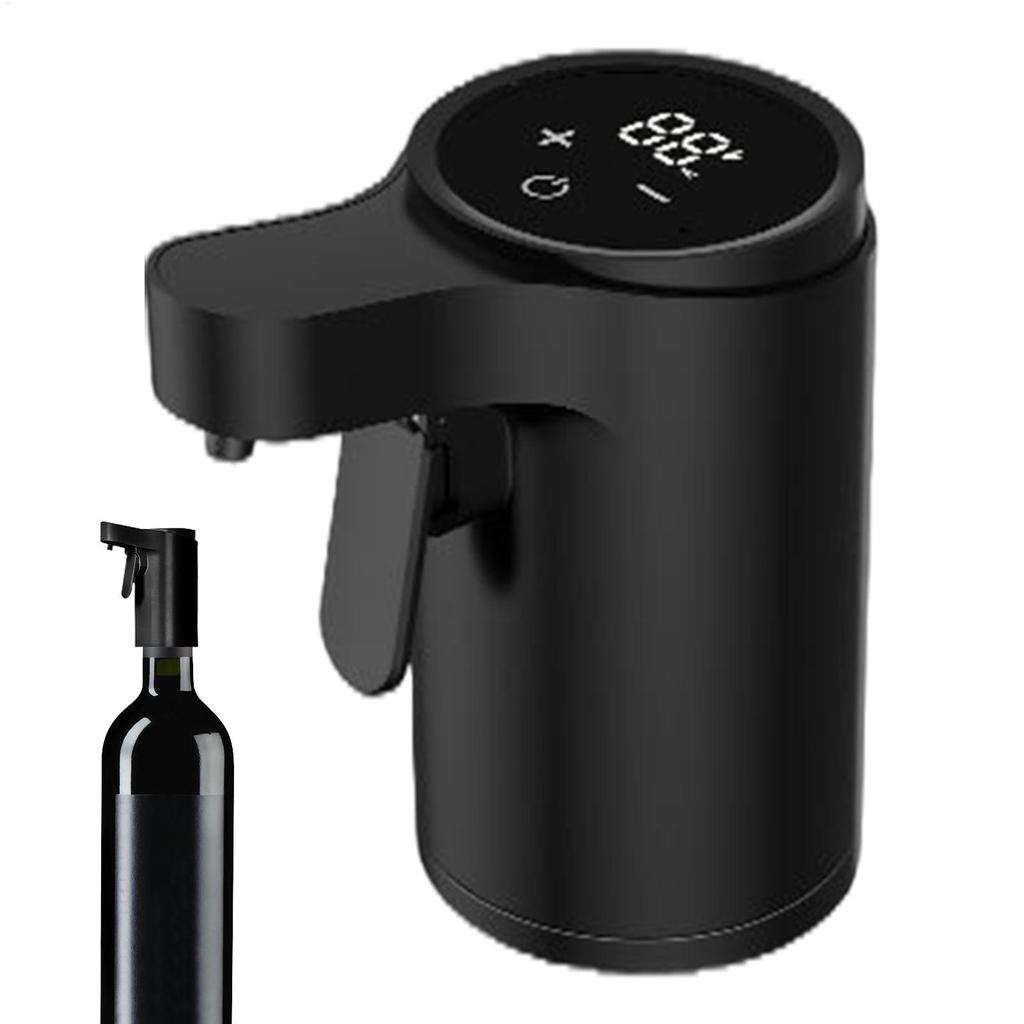 Electric Wine Decanter Aerator Dispenser with Touch Screen Electric Wine Pourer Aerator Dispenser Pump Pourer Wine Accessories