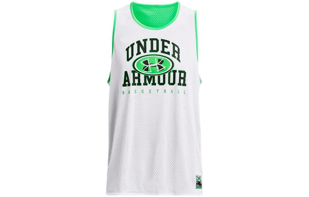 Баскетбольная майка Under Armour мужская Белая 1377310-100 M