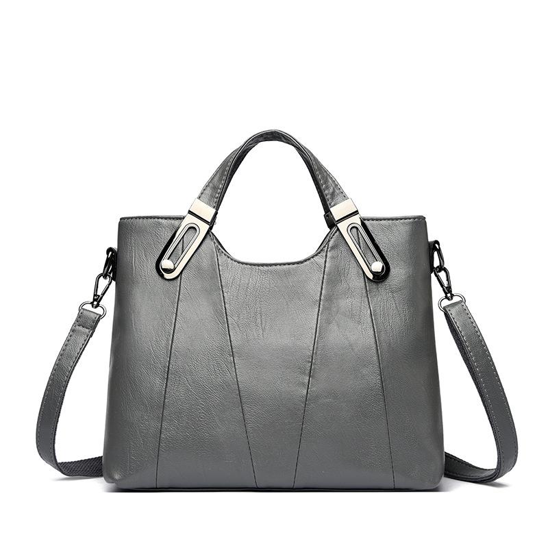 A Fashionable Large-capacity Handbag for Middle-aged Mothers and A Simple Single-shoulder Crossbody Bag