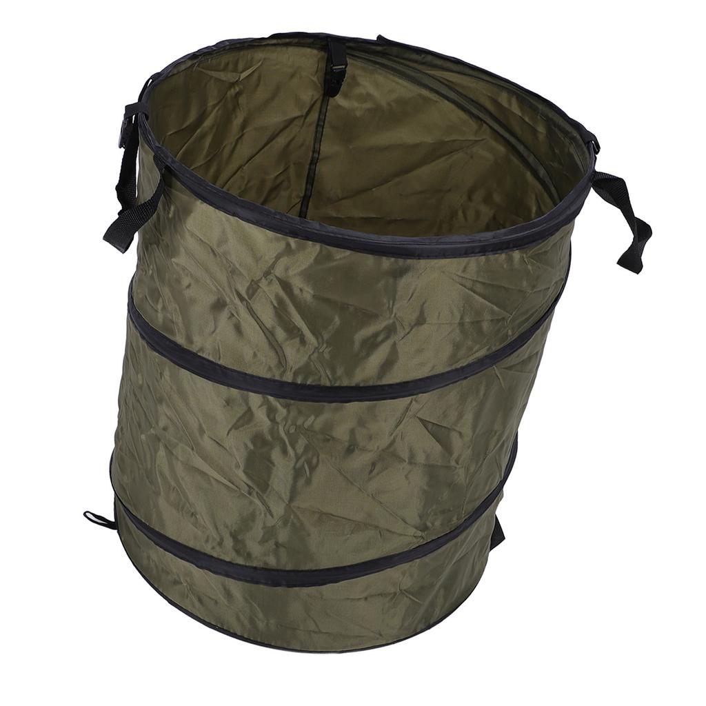 90L Folding Trash Container Portable Water Proof Oxford Cloth Camping Trash Bin for Picnic Outdoor