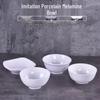 Durable Melamine White Soup & Rice Bowl – Imitation Porcelain, Drop-resistant, Commercial Grade, Multi-Purpose Small Bowl