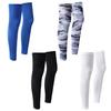 1Pair Thin Breathable Knee Pads Silicone Summer Ice Thread Extended Leg Cover Anti-slip Sun Protection Leg Covers Cycling
