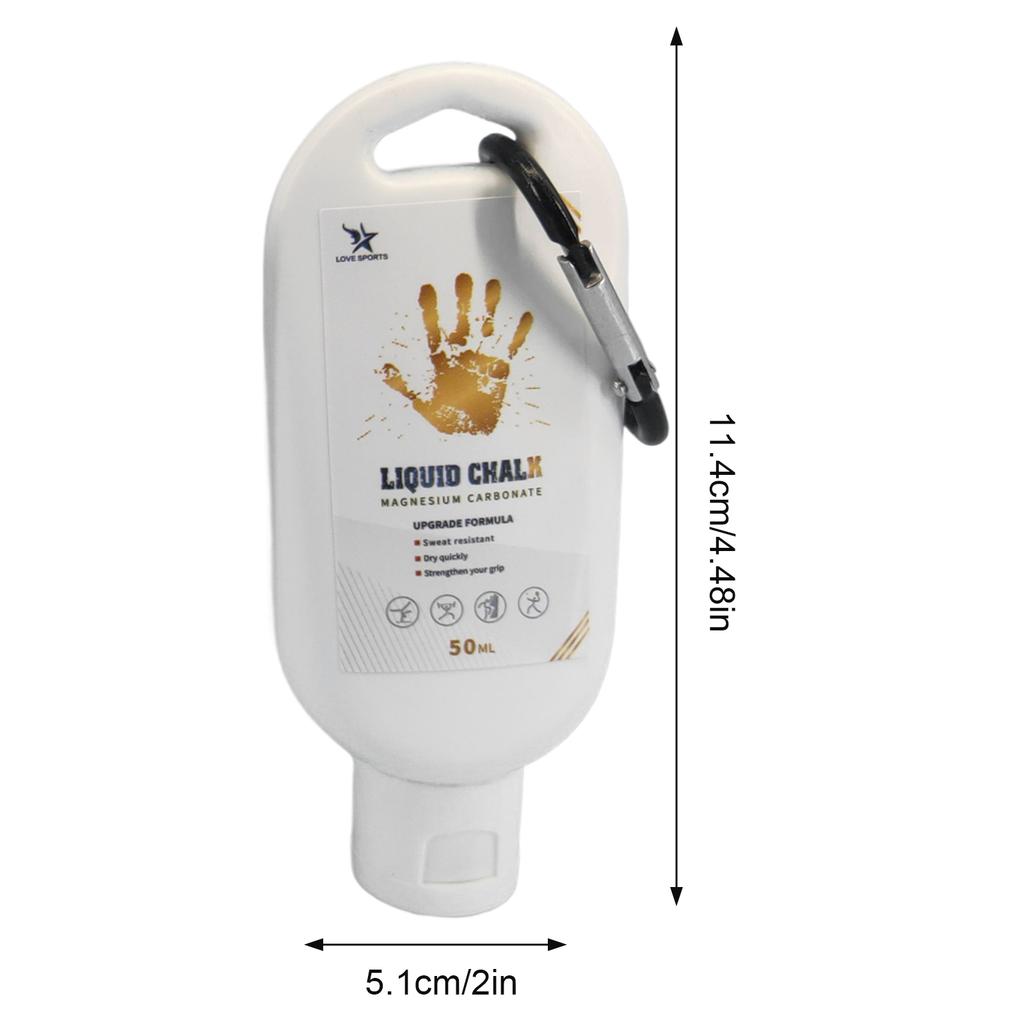 30ML/50ML/100ML Sports Liquid Magnesium Powder Fitness Lifting Anti Slip Cream Grip Liquid Magnesium For Climbing gymnastics