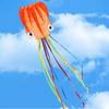 Octopus Cartoon Flying String Long Tail Kite Octopus Kite 3D Octopus Kite Animal Kite Flying kite