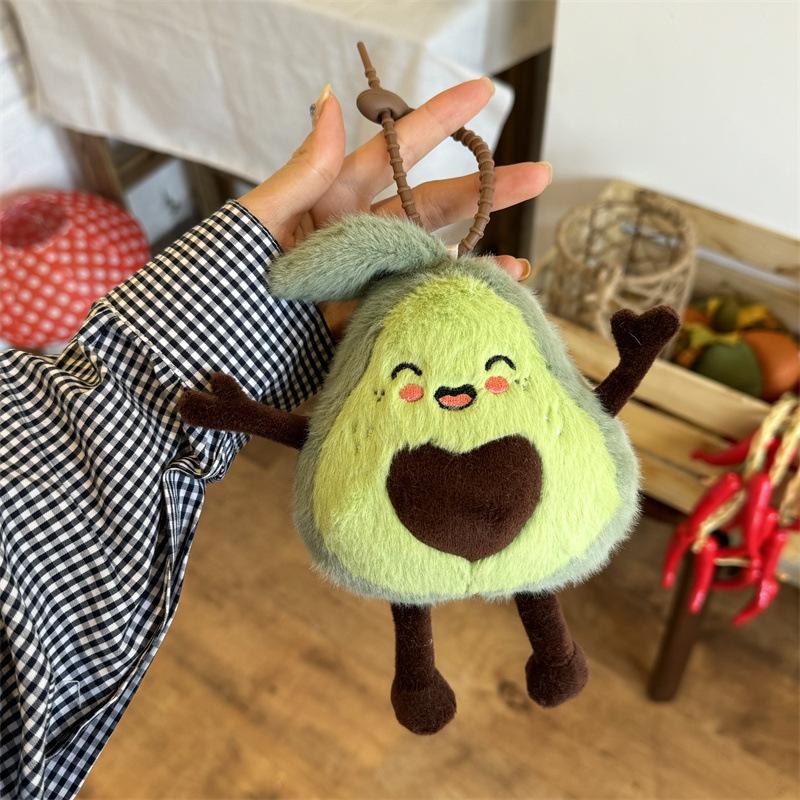 New Fashion Vegetable and Fruit Bag Pendant Cute Soft Plush Toy Doll
