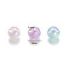 10Pcs 14mm Acrylic Colorful Bead Spacer Charm Round Beads for Jewelry Making DIY Jewelry Making Bracelet Jewelry Accessories