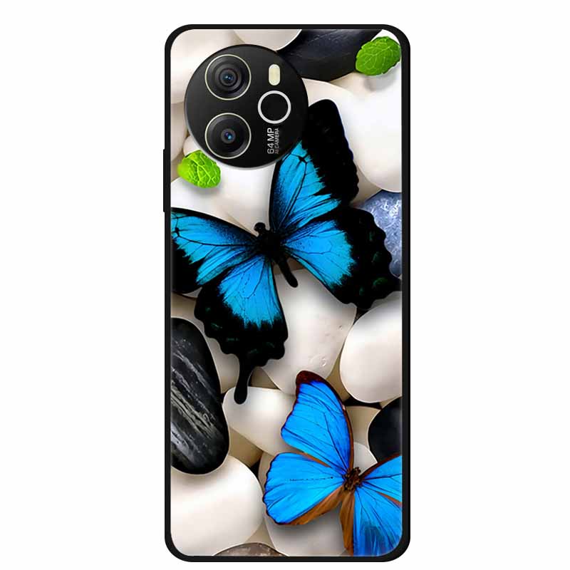 Handyhülle Für Blackview Shark 8 Rückseitenabdeckung Case 6.78" Schwarzes Silikon Weiche Hülle Für Blackview Shark 8 Hülle Shark8 Stoßfest