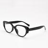 Occhiali da vista di lusso con finitura Cat Eye, miopia, unisex, occhiali da vista da vicino, anti-luce blu, diottrie negative