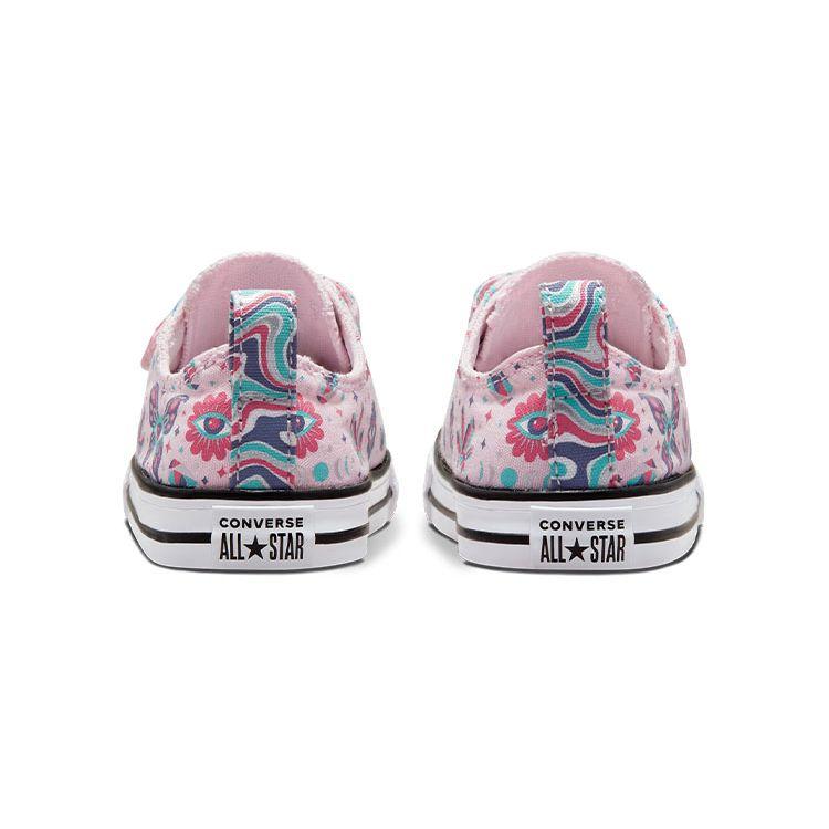 Converse All Star Toddler Low Top Canvas Shoes Retro Durable Pink A01677C
