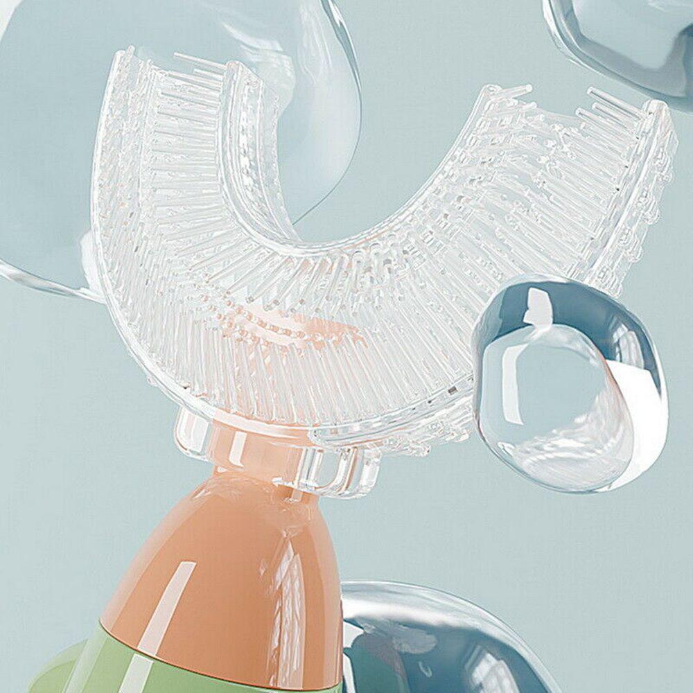 1-12years Soft Silicone Oral Care U-Shape Toothbrush Teeth Whitening Tooth Brushing Cleaning Tool
