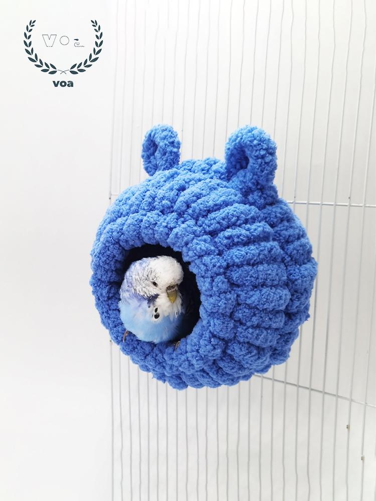Bird Nest For Birds Parrot Accessories Bird Winter Warm Cotton Nest Thickened Winter Sleeping Nest Bird Accessories For Cages