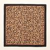 Luxury Fashion Leopard Print 70*70cm Square Scarf Women Soft Satin Hairband Neckerchief Tie Female Headband Foulard Bag Ribbon